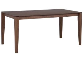 Dining Table 160 x 90 cm Dark Wood LOTTIE