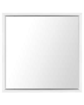 Wall Mirror 50x50cm White