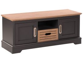 TV Stand Light Wood with Grey GARET