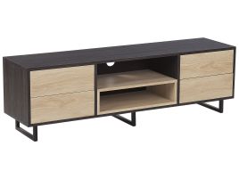 TV Stand Dark Wood MAINE