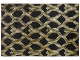 Viscose Rug 160x230cm Black