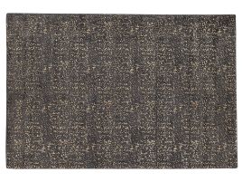 Viscose Area Rug 160x230cm Grey and Gold