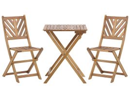 Acacia Wood Bistro Set TERNI