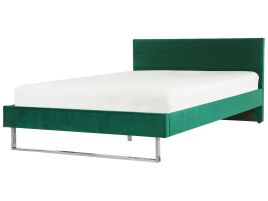 Velvet EU Super King Size Bed Green BELLOU