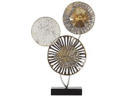 Metal Ornament Gold and Silver