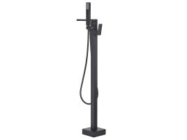 Freestanding Bath Mixer Tap Black BOYOMA