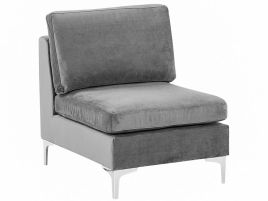 Velvet 1-Seat Section Grey EVJA