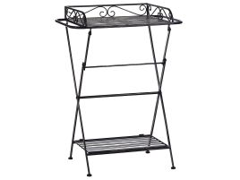 Metal Side Table Black ANCUD
