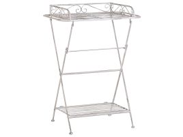 Metal Side Table White ANCUD