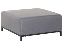 Garden Ottoman Grey with Black ROVIGO