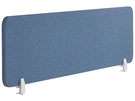Desk Screen 160 x 40 cm Blue WALLY