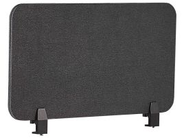 Desk Screen 72 x 40 cm Dark Grey WALLY