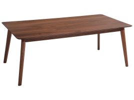 Dining Table 200 x 100 cm Dark Wood MADOX
