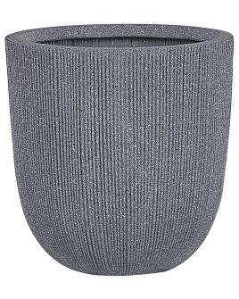 Plant Pot 44 x 44 x 48 cm Grey CHIOS