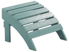 Garden Footstool Turquoise Blue ADIRONDACK