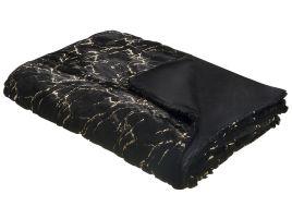 Blanket 150 x 200 cm Black GODAVARI