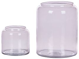 Glass Decorative Vase 20/11 Pink RASAM