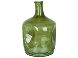 Glass Flower Vase 30 Green KERALA