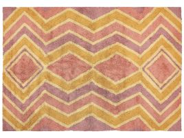 Cotton Area Rug 160x230cm Multicolour