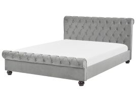 Velvet EU Double Waterbed Light Grey AVALLON