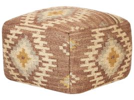 Jute Pouffe Multicolour BEEL