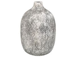 Terracotta Flower Vase 36 White