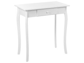 1 Drawer Console Table White ALBIA