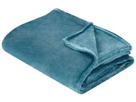 Blanket 200 x 220 cm Blue BAYBURT