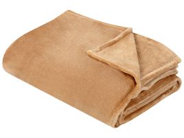 Blanket 150 x 200 cm Sand Beige BAYBURT