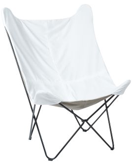 Velvet Armchair White NYBRO