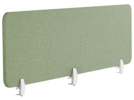 Desk Screen 180 x 40 cm Green WALLY