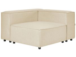 Linen Corner Section Beige APRICA
