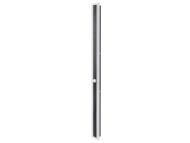 Outdoor LED Wall Light with Motion Sensor 100 cm Black SAVANE