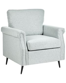 Fabric Armchair Light Grey VIETAS