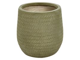 Plant Pot âŒ€ 27 cm Green LIVADIA