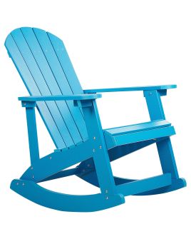 Garden Rocking Chair Blue ADIRONDACK