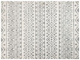 Area Rug 300x400cm Beige and Grey