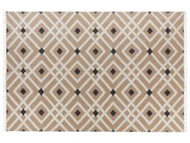 Jute Area Rug 200x300cm Beige