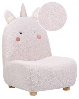 Teddy Kids Armchair Unicorn Pink LULEA