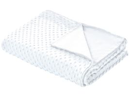 Weighted Blanket Cover 120 x 180 cm White CALLISTO