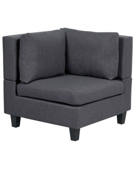 Fabric Corner Section Dark Grey UNSTAD
