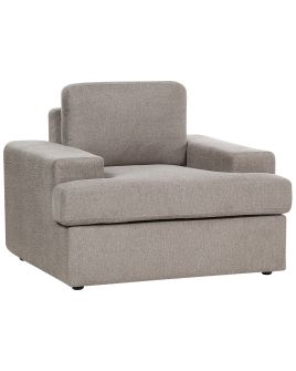 Fabric Armchair Taupe ALLA