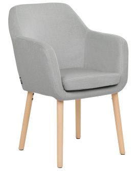 Velvet Dining Chair Grey YORKVILLE II