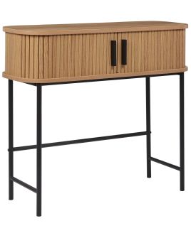 Console Table Light Wood BRADLEY