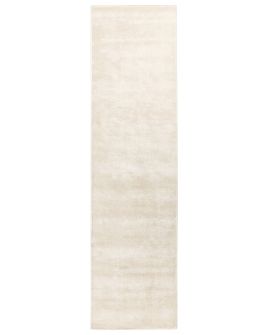 Viscose Area Rug 80x300cm Light Beige