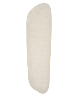 Viscose Area Rug 80x250cm Beige