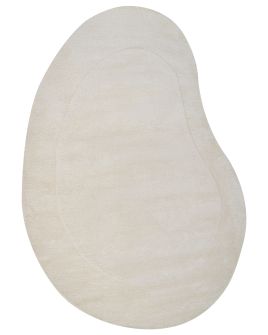 Viscose Area Rug 160x230cm Beige