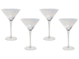 Set of 4 Martini Glasses 22 cl MORGANITE