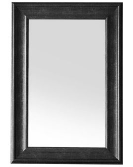 Wall Mirror 61x91cm Black