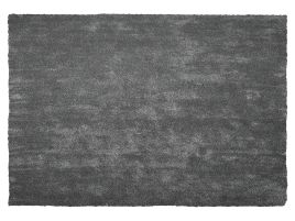 Shaggy Area Rug 140x200cm Dark Grey